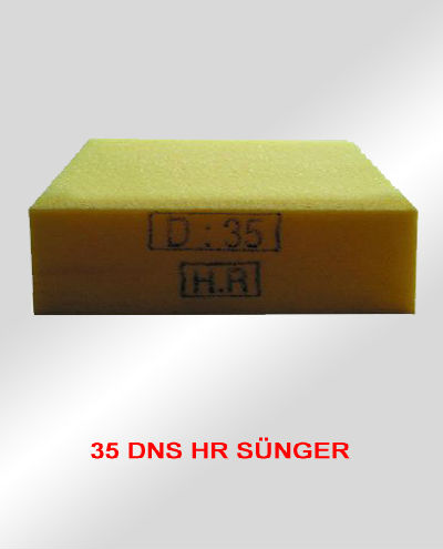Sarı HR Sünger 35 Dansite — İpek Sünger